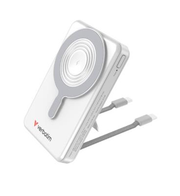 Verbatim Charge'n'Go 2C Display Power Bank 10000 mAh silver