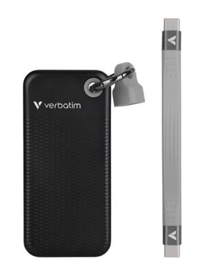 Verbatim Pocket SSD USB 3.2 Gen 2 128GB black/grey