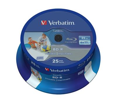 Verbatim Blu Ray 25GB/6f SL Spindel 1x25