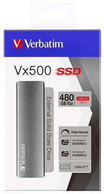 Verbatim Vx500 External SSD 480GB