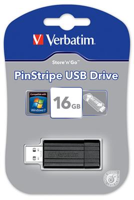 Verbatim USB Stick Store´n´ Go Pinstripe black 16GB