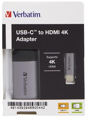 Verbatim USB-C to HDMI 4K Adapter 3.1