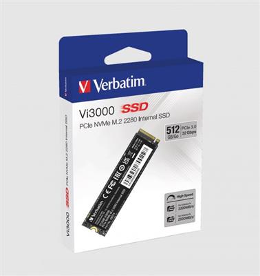 Verbatim Vi3000 interne PCle NVMe M.2 SSD 512GB