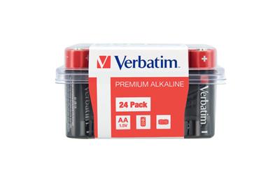 Verbatim Alkaline Batterie AA  1x24 Box