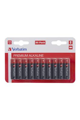 Verbatim Alkaline Batterie AA 1x20 Hang Card