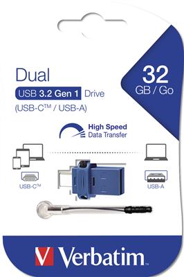 Verbatim Dual USB Stick 3.0 Store´n´Go 32GB