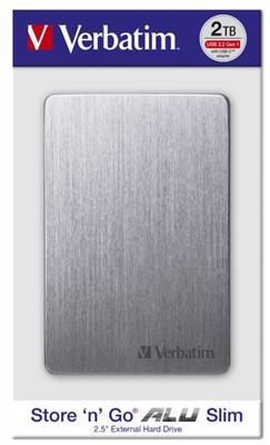 Verbatim Festplatte HDD 2.5 space grey 2TB 3.2