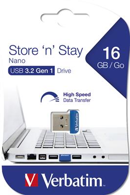 Verbatim NANO USB Stick Store´n´ Stay 3.0 16GB