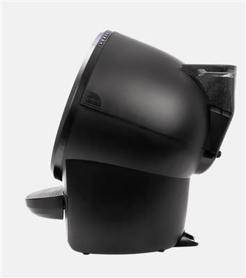WHISKER LITTER HOPPER W/BONNET BLACK