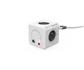 Allocacoc Powercube Extended 1,5m Kabel WIFI weiß