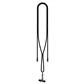 Aqiila Lanyard mit integriertem Ladekabel USB-C auf Lighning black