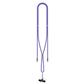 Aqiila Lanyard mit integriertem Ladekabel USB-C auf Lighning violett