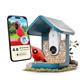 BIRDBUDDY WITH SOLAR ROOF - BLUE 2.0