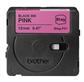 Brother P-Touch 12mm schwarz/pink