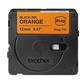 Brother P-Touch 12mm schwarz/orange
