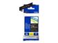 Brother P-Touch Textil-Band 24mm schwarz/gold