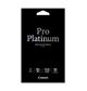 Canon Pro Platinum Photo Paper 4x6 1x50