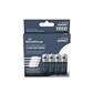 MediaRange Rechargeable USB-C Li-Ion Batterien Mignon AA/1.5V/1.400mAh 1x4