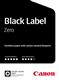 OCE Black Label Zero Papier A4 80g 1x500 Blatt