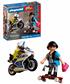 Playmobil Verfolgungsjagd mit Motorrad