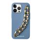 SBS Cover metal chain iPhone 11 Pro blue