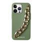 SBS Cover metal chain iPhone 12/12 Pro green