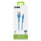 SBS Travel Data cable USB 2.0 to Type C 1,5m light blue