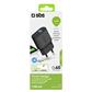 SBS Travel Charger 100/250V 2100mAh fast charge with USB black