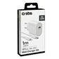 SBS Travel charger Kit Utra Fast Charge white
