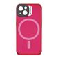 SBS Fluo Case compatible with MagSafe iPhone 14 pink