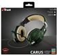 Trust GXT 322C CARUS Gaming Headset green camouflage