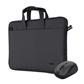 Trust BOLOGNA Bag + Mouse Set black
