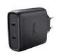 Trust MAXO 65W 2P USB C GAN Charger  black