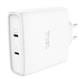 Trust MAXO 100W 2P USB C GAN Charger  white