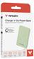 Verbatim Charge 'n' Go Essentials Power Bank Magnetic Wireless 5000mAh Green