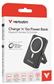 Verbatim Charge ‘n’ Go Power Bank with Stand Magnetic Wireless 10000mAh - Black