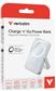 Verbatim Charge ‘n’ Go Power Bank with Stand Magnetic Wireless 10000mAh - Blue