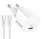 Verbatim Mini GaN Charger 20W bundle with USB-C cable (EU)