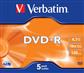 Verbatim DVD-R 4,7GB/16f JC 1x5