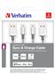 Verbatim Lightning Cable Sync&Charge 1m+ Lightning Cable Sync&Charge 30cm silver