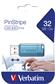 Verbatim USB Stick PinStripe Store´n´Go 2.0 32GB caribbean blue