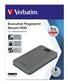 Verbatim Executive Fingerprint Secure HDD USB 3.2 Gen 1/USB-C 1TB grey