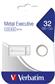 Verbatim USB Stick Metal Executive 2.0 32GB silver